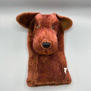 Daphne Chocolate Labrador Dog Driver Plush Golf Head Cover Vintage Pre 2000